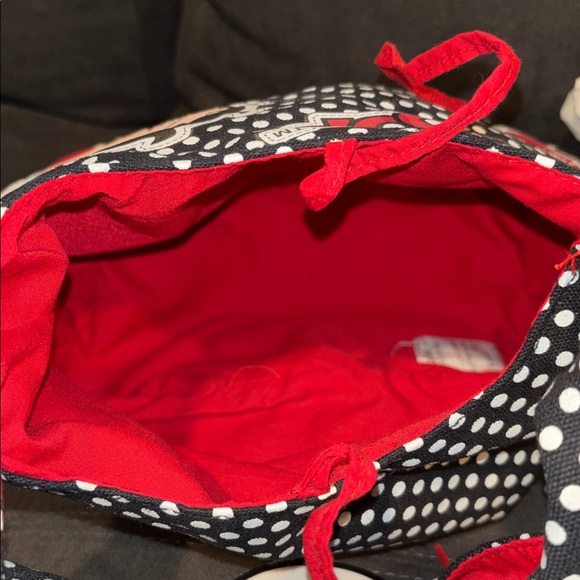 Vintage Betty Boop Black and White Polka Dot Bag Y2K - Picture 11 of 13